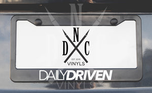 Daily Driven license plate frame